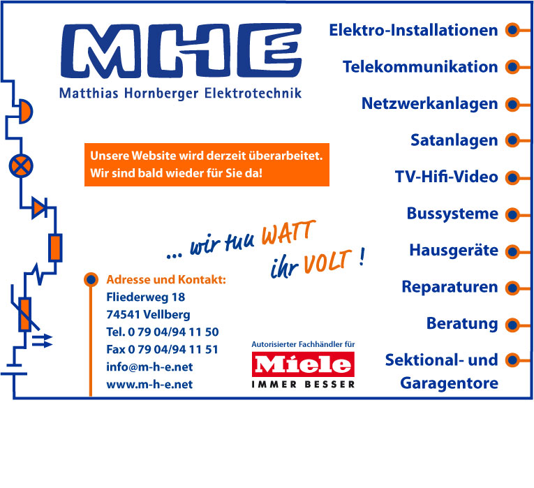 MHE - Matthias Hornberger Elektrotechnik